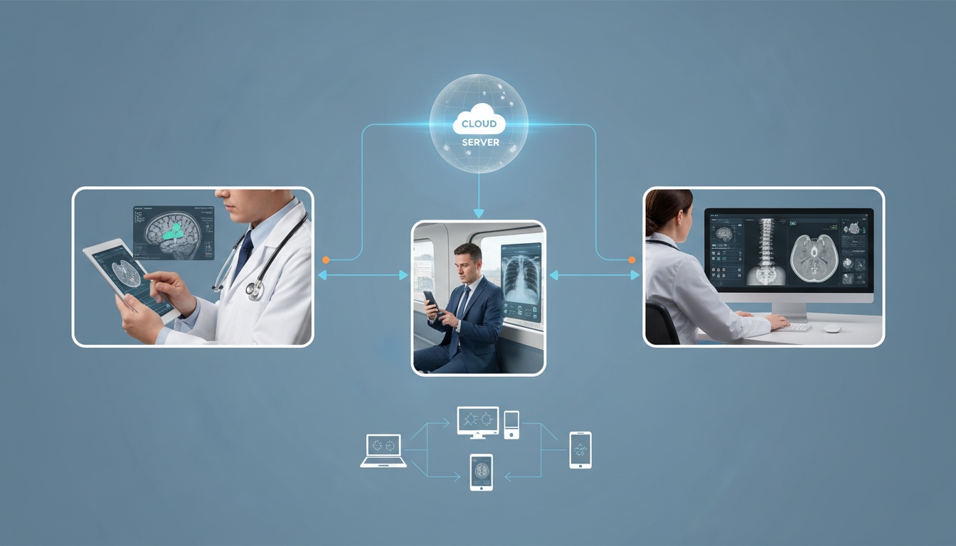 How Multi-Device Compatibility in DICOM Viewers Enhances Clinical Workflows - Created by PostDICOM